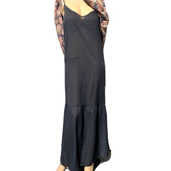 Current Elliot Maxi Dress Size 1 Women’s S Floral Long Sleeve Crochet Lace - Picture 12 of 12